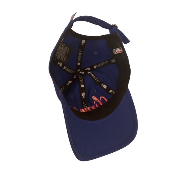New Era Womens Clippers Navy Adjustable Strapback Hat With Red Embroidery Logo - Picture 4 of 5